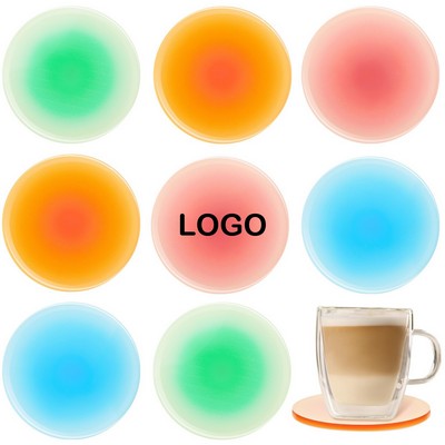 Gradient Color Acrylic Coaster