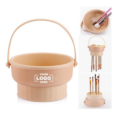 Silicone Makeup Brush Cleaner Bowl
