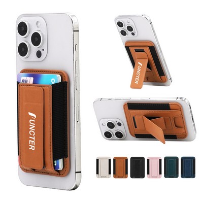 Magnetic Foldable Phone Card Holder Phone Wallet