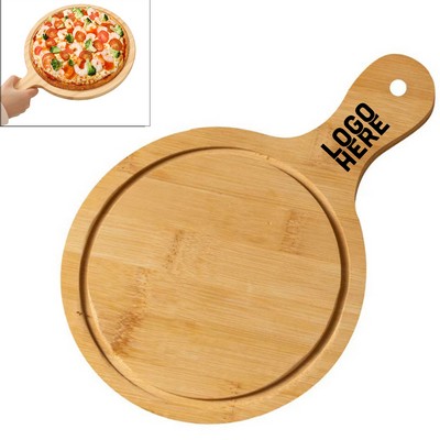 Circular Pizza Tray with Handle