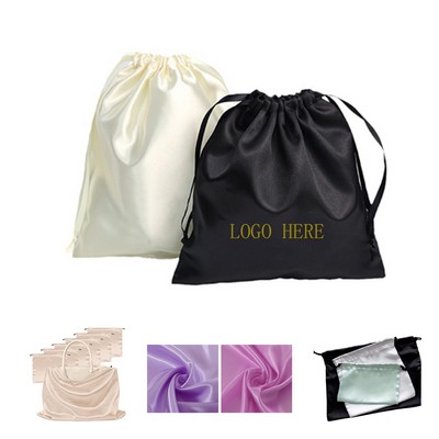 Silk Drawstring Storage Bag