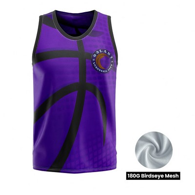 Product Name: Unisex Sublimation Basketball Jersey-100G Lightweight