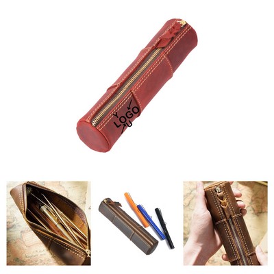 Premium Leather Pencil Organizer