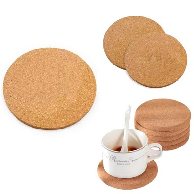Circular Cork Trivet Holder