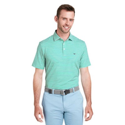 Vineyard Vines® Mens Heathered Winstead Sankaty Polo