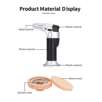 Smoker Kit With Wooden Box