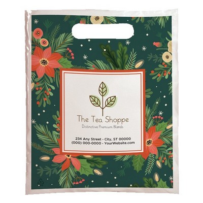 Christmas Scatter Design 3 Merchant Paper & Plastic Bags
