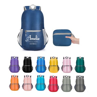 Adventure Foldable Backpack with Small Pouch