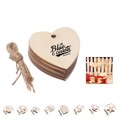 DIY Wood Chip Christmas Ornament Craft Kit