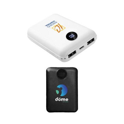 10,000 mAh Power Bank w/Digital Display