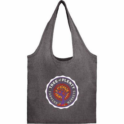 Recycled 5oz Cotton Twill Shopper Tote