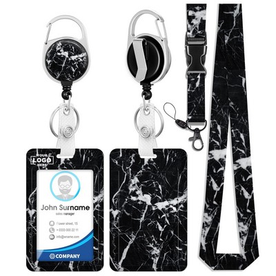 Swivel ID Badge Reel Holder