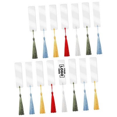Vibrant Tassel Bookmark Set in Assorted Colors