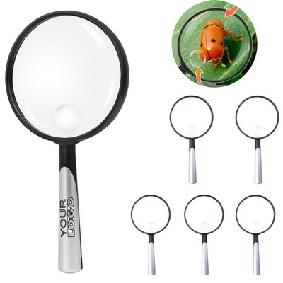 Extra-Large Handheld Magnifier for Crystal Clear Viewing