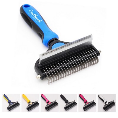 Pet Grooming Brush with Hanging Hole