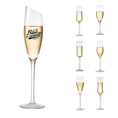 6.7Oz Clear Glass Tall Champagne Glass