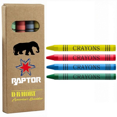 4 Pack Crayons