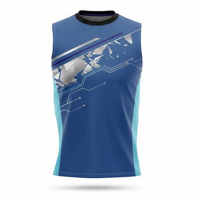 Unisex & Kids' Sublimated Performance Sleeveless T-Shirt