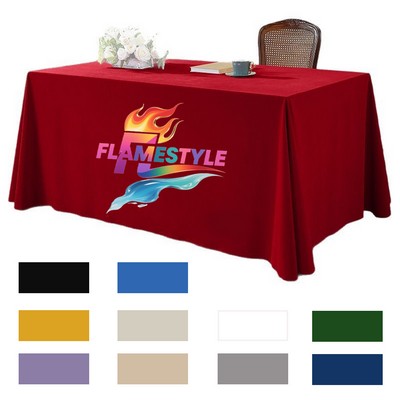 Conference Room & Trade Show Event Tablecloth - 6.5' x 9.8'