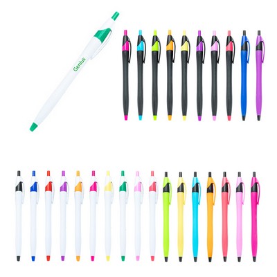 Plastic Retractable Ballpoint Pens