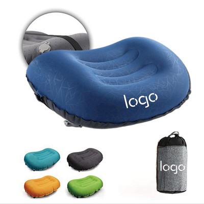 Outdoor Inflatable TPU Portable Storage Travel Pillow