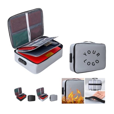 Polyester Document Bag With Handle And Lock 14 x 10 x 4"