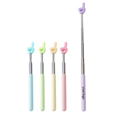 Stainless Steel Telescopic Finger Reading Stick