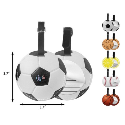 Soccer Ball Luggage Identification Tags