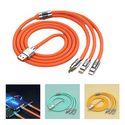 120W 3" 1 Charging Cable