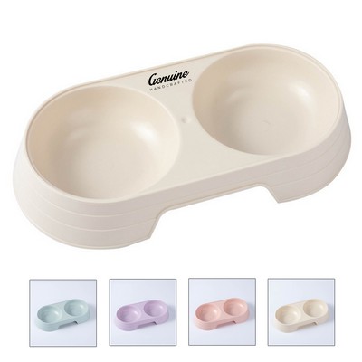 Double Pet Feeding Station