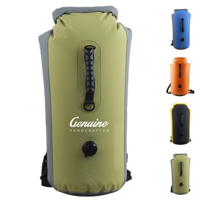 Outdoor Adventure Waterproof PVC Backpack