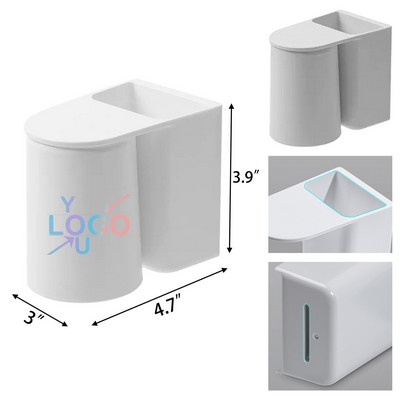 Wall Mounted Toothbrush Holder for One