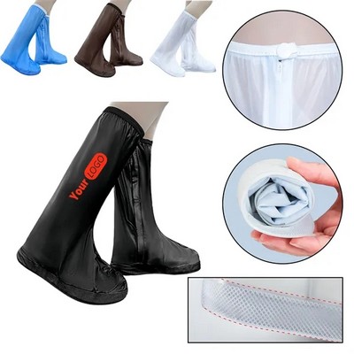 High-tube Waterproof Anti-slip PVC Shoe Covers