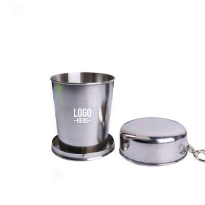 9oz Stainless steel telescopic cup