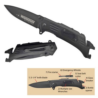 7-In-1 Multi-Function Emergency Rescue Knife
