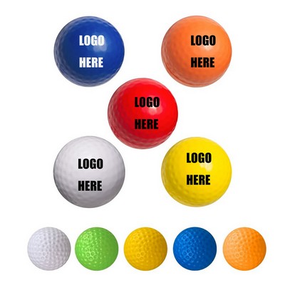 2.5'' Golf Stress Reliever Ball