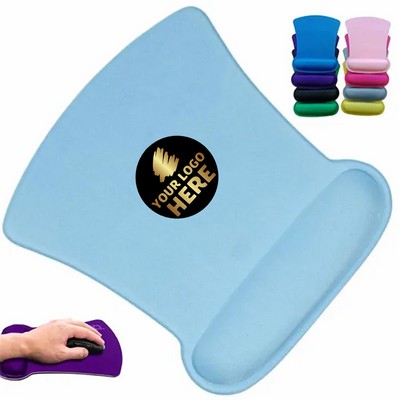 Ergonomic Gel Wrist-Rest Mouse Pad