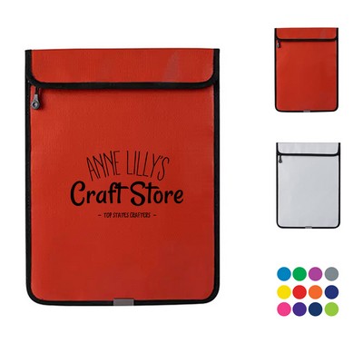 Waterproof Fireproof Zip Document Pouch