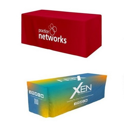 Tailored Fit 6-Foot Rectangle Tablecloth Double-faced satin fabric 245 GSM