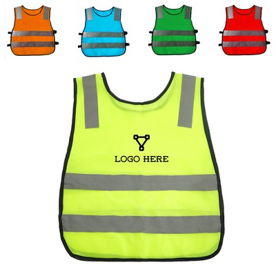 High Visibility Kids Safety Vest for Construction Costume