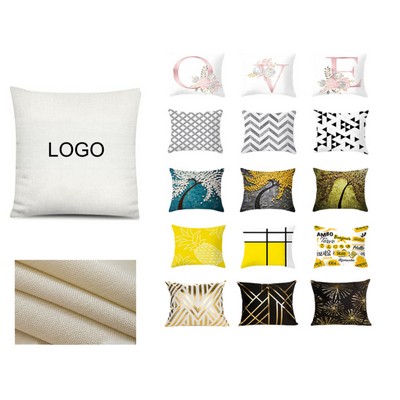 Custom Full Color 18" Linen Pillowcase