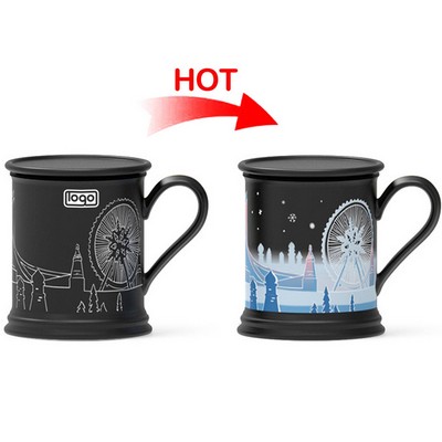 12oz Color Changing Christmas Ceramic Mug