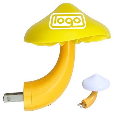 Cartoon Cute Mushroom Smart LED Night Light