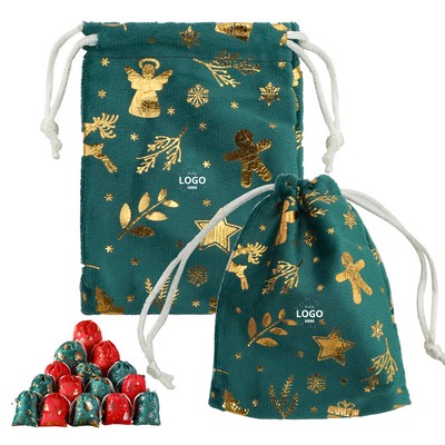 Multi-Size Velvet Drawstring Pouches