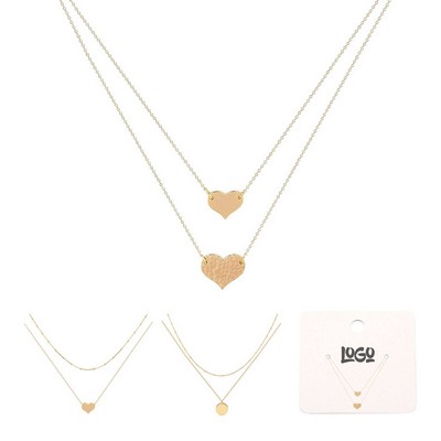 Gold Plated Heart Necklace