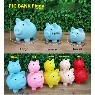 Action Piggy Bank - Vinyl