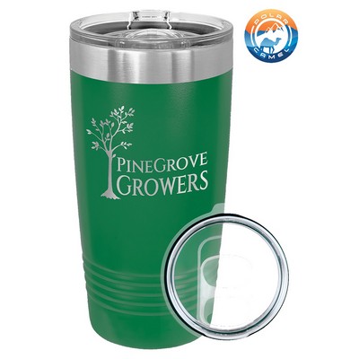 Green Polar Camel 20 oz Ringneck Tumbler with Slider Lid- Laser Engraved