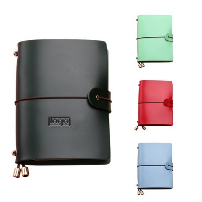 PU Leather Strap Notebook