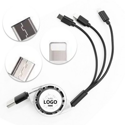 3-In-1 Phone Charging Cable