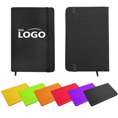 A5 Soft Journal Hardcover Notebook With Elastic Strap